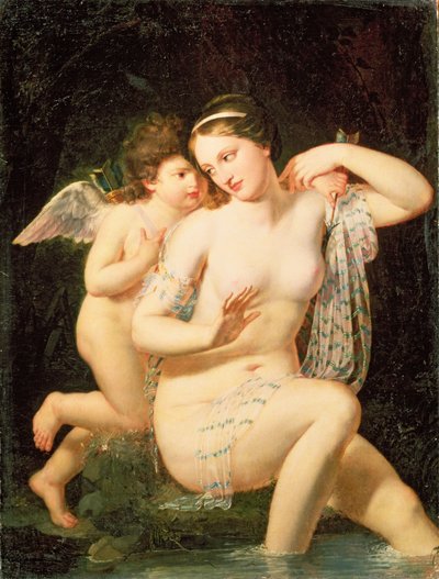 Venus och Amor av N. de Courtaille